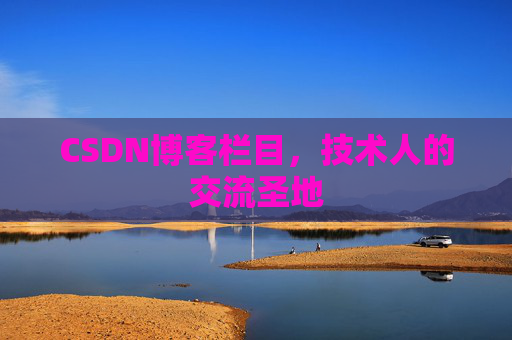 CSDN博客栏目，技术人的交流圣地